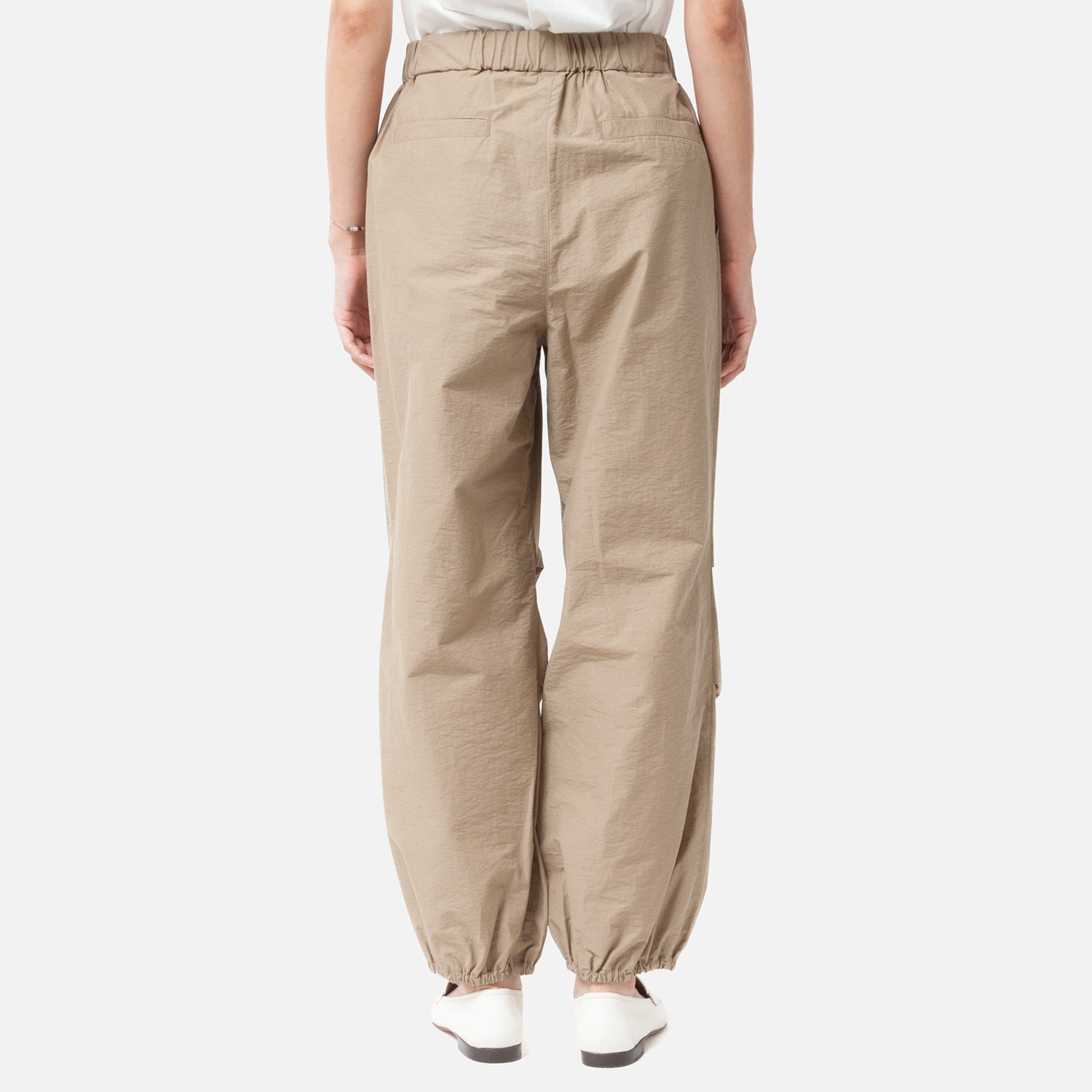 [Harriss] Baggy tuck pants_Beige(61)