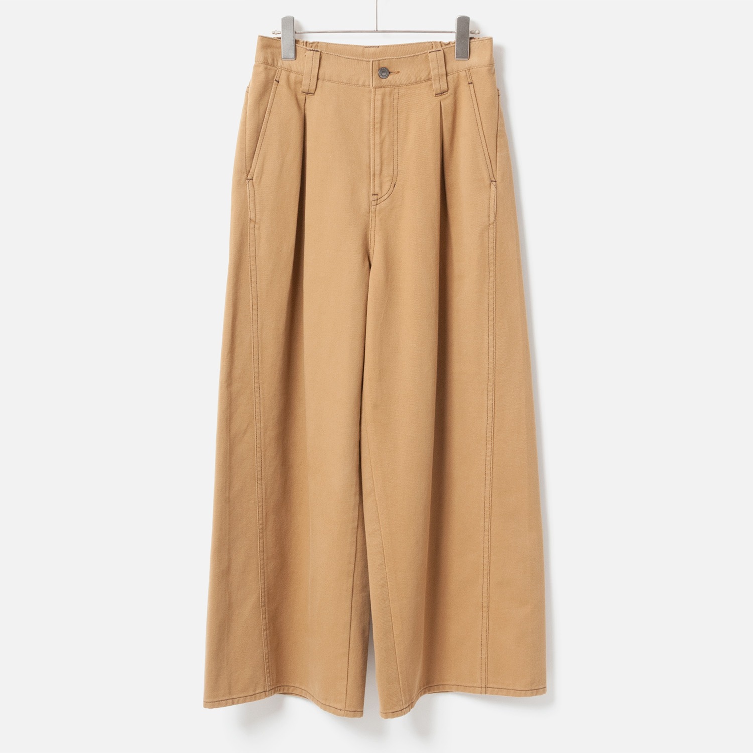 [le ciel de HARRISS] Twisted seam wide pants