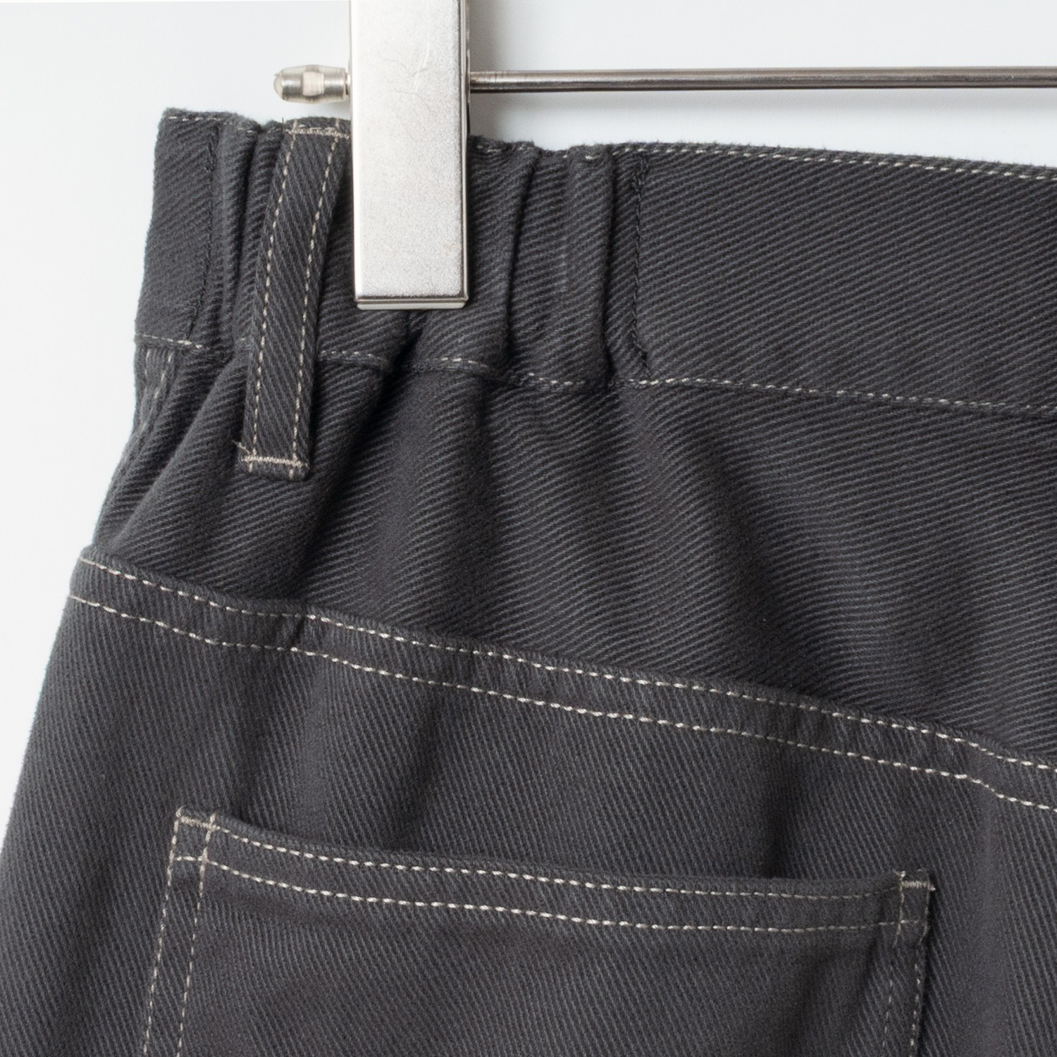 [le ciel de HARRISS] Twisted seam wide pants