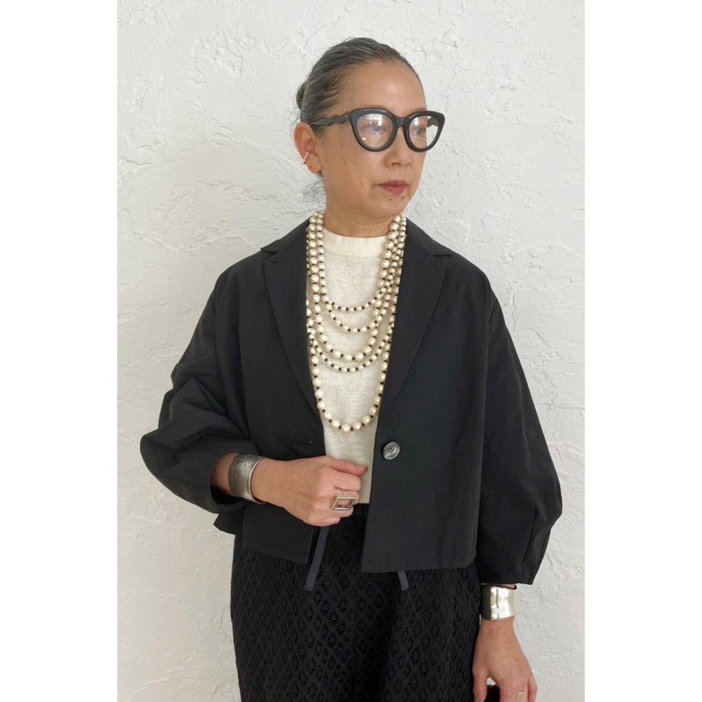 [Harriss �� Keiko Okamoto] Cotton Pearl 2-strand Necklace