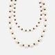 [Harriss �� Keiko Okamoto] Cotton Pearl 2-strand Necklace