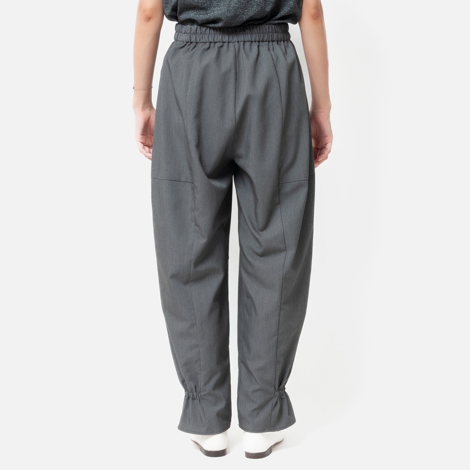 [Harriss] Cocoon wide tapered pants