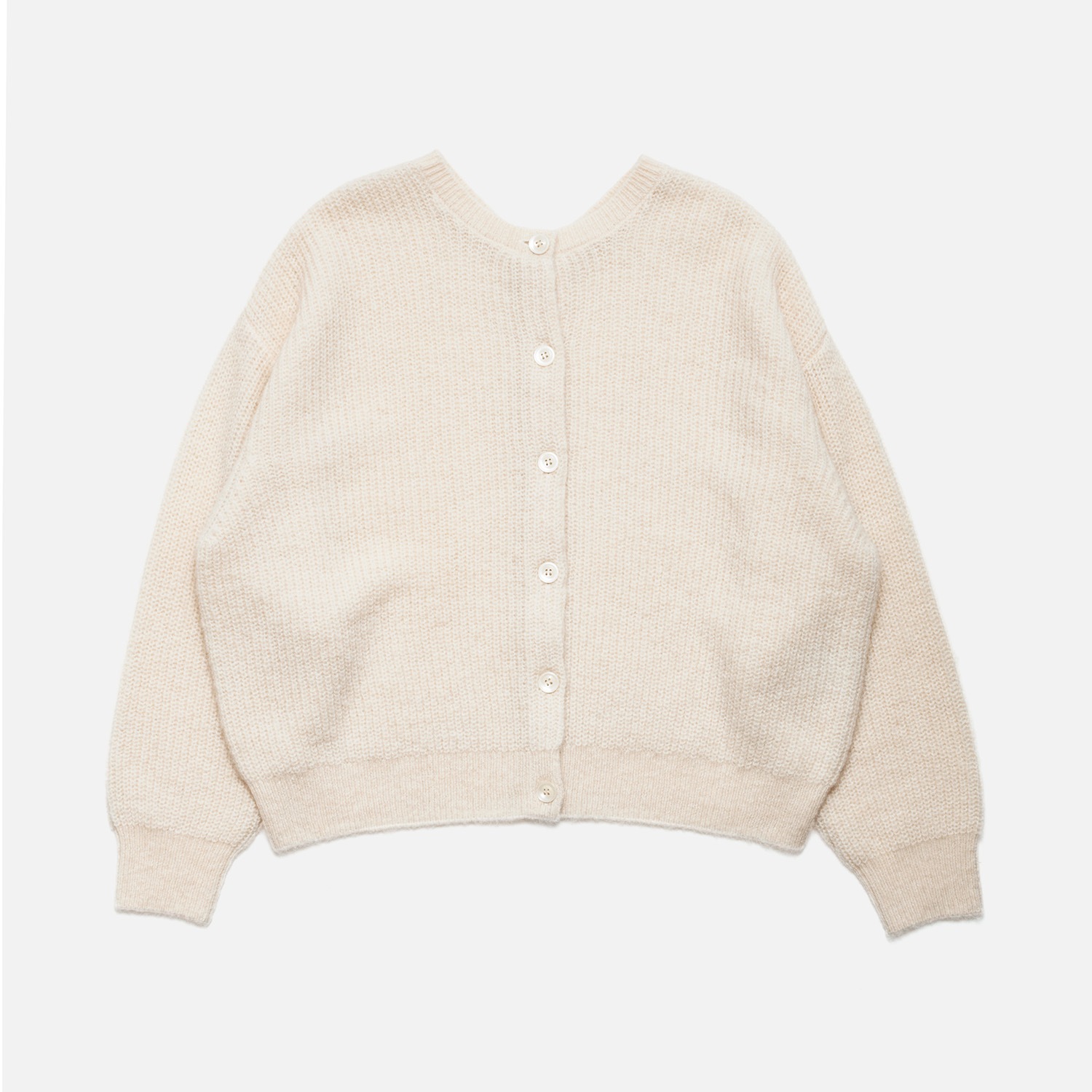 [le ciel de HARRISS] Fluffy 2-way Cardigan