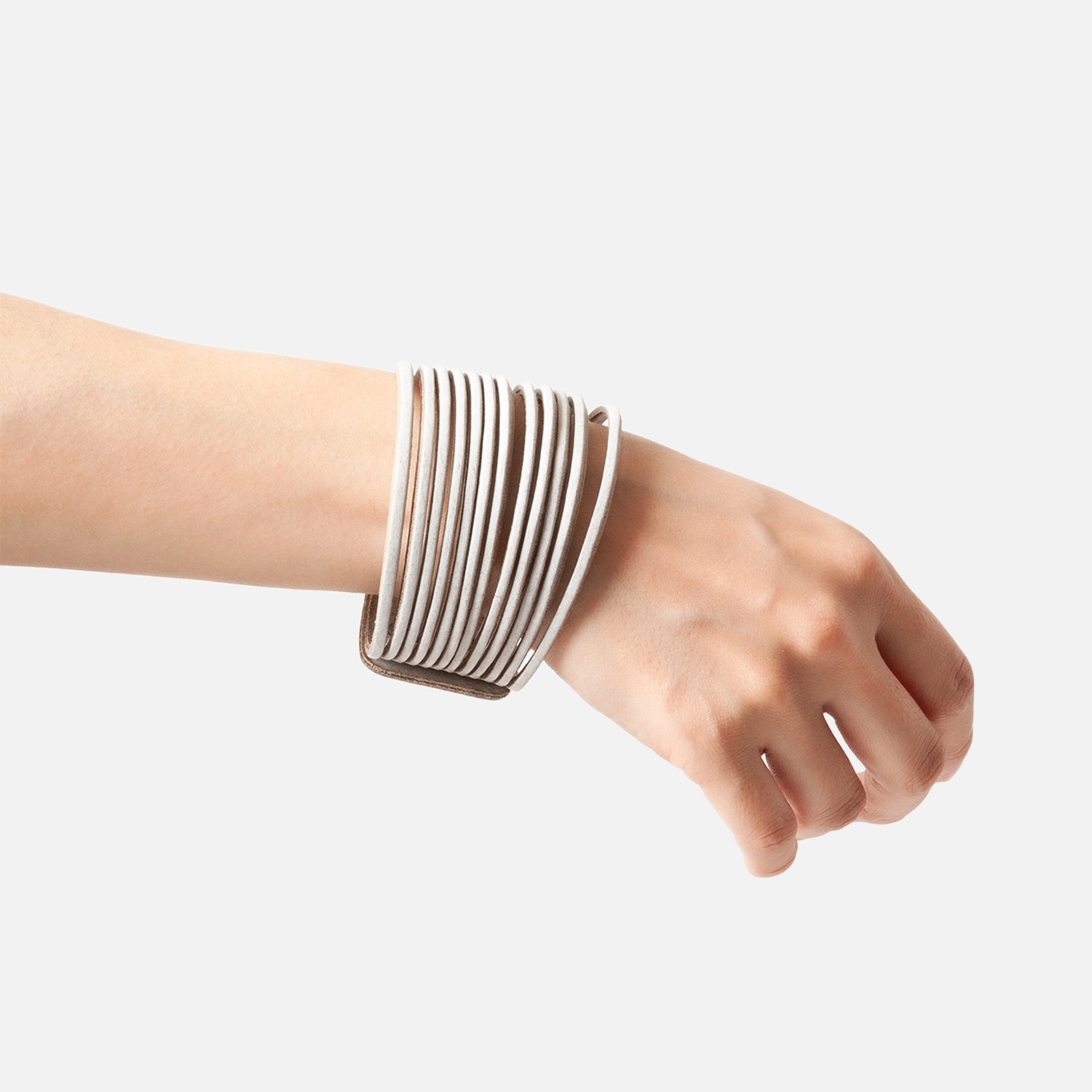 [trippen] Bracelet S ( mud-ice )