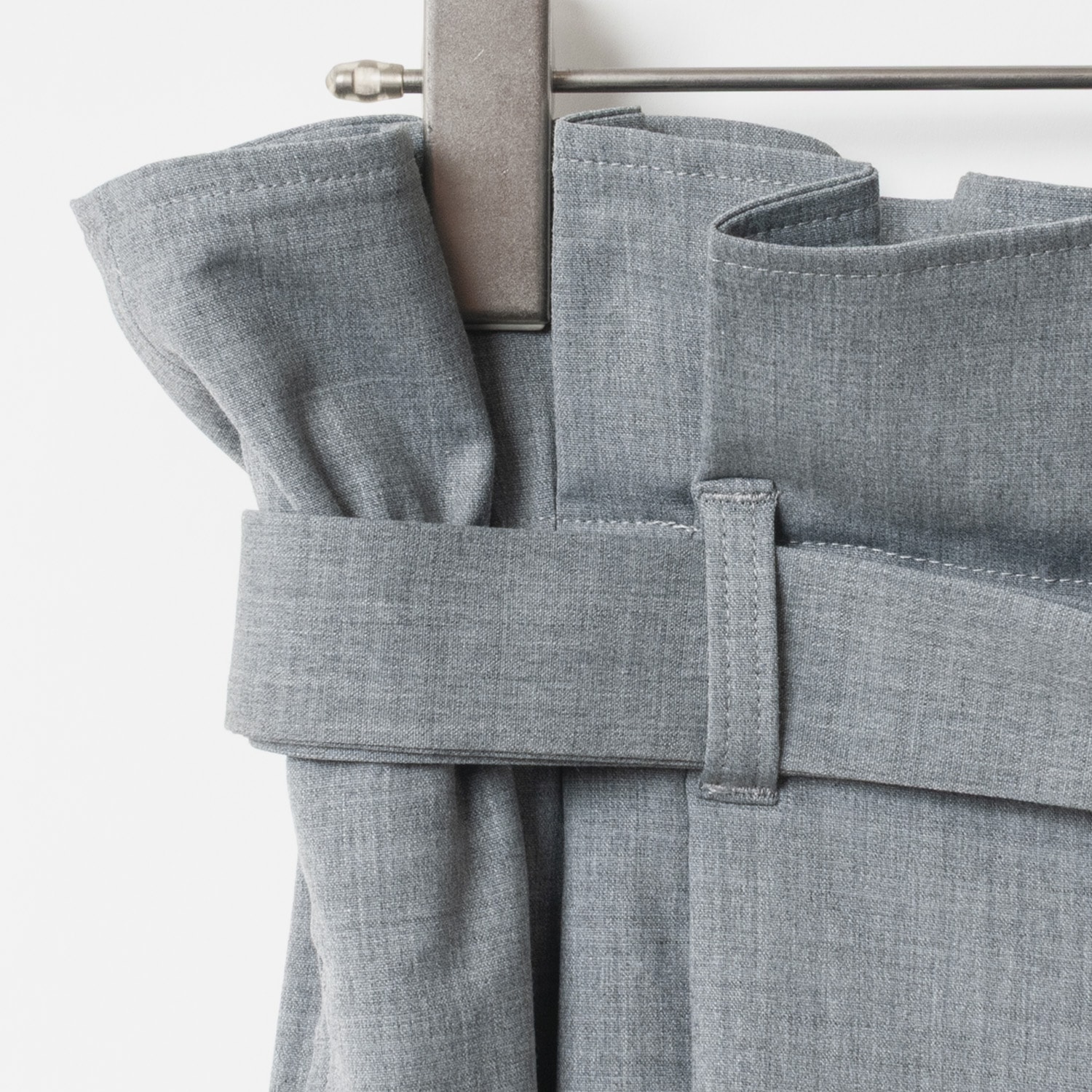 [Harriss  Keiko Okamoto] Wide pants_Gray(82)