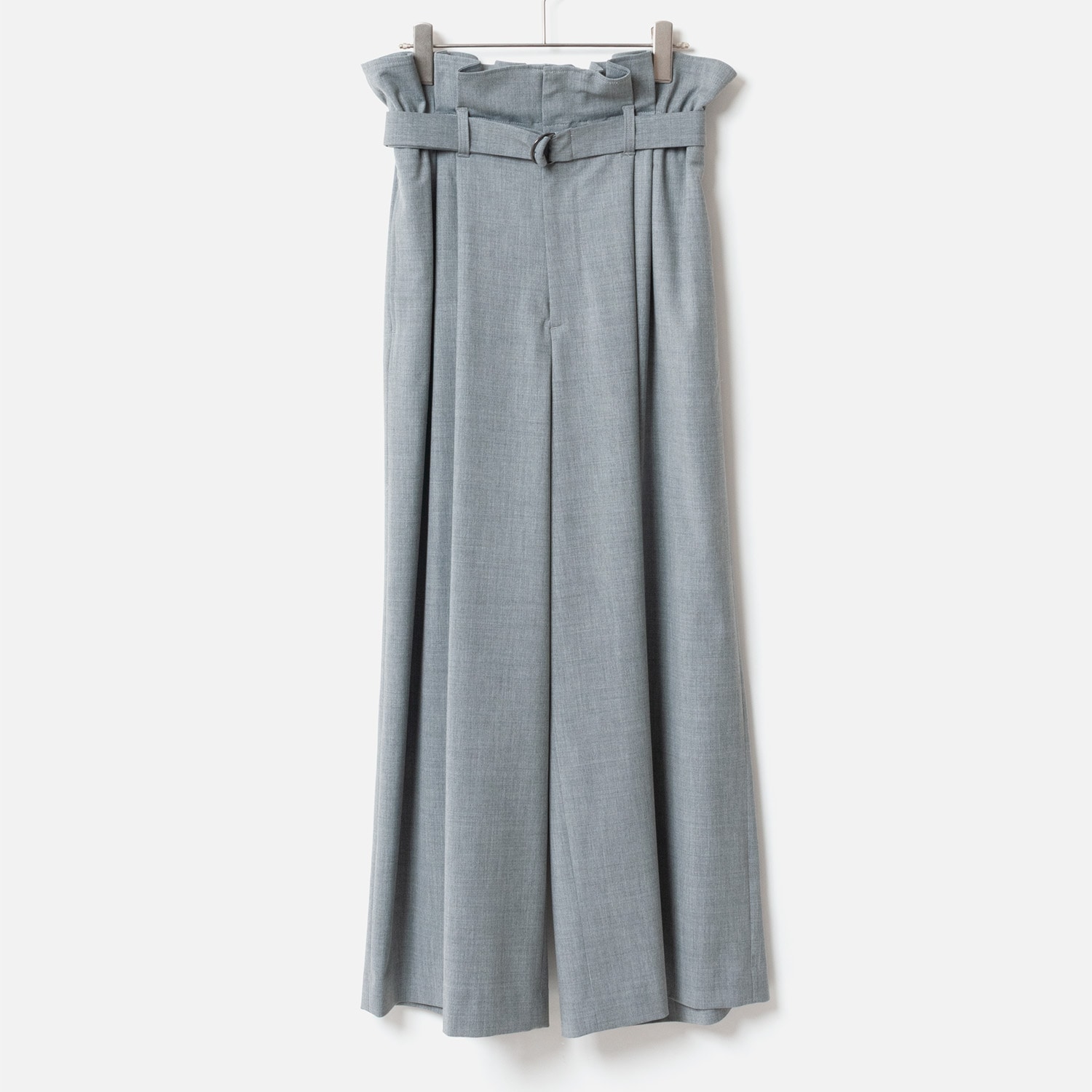 [Harriss  Keiko Okamoto] Wide pants_Gray(82)