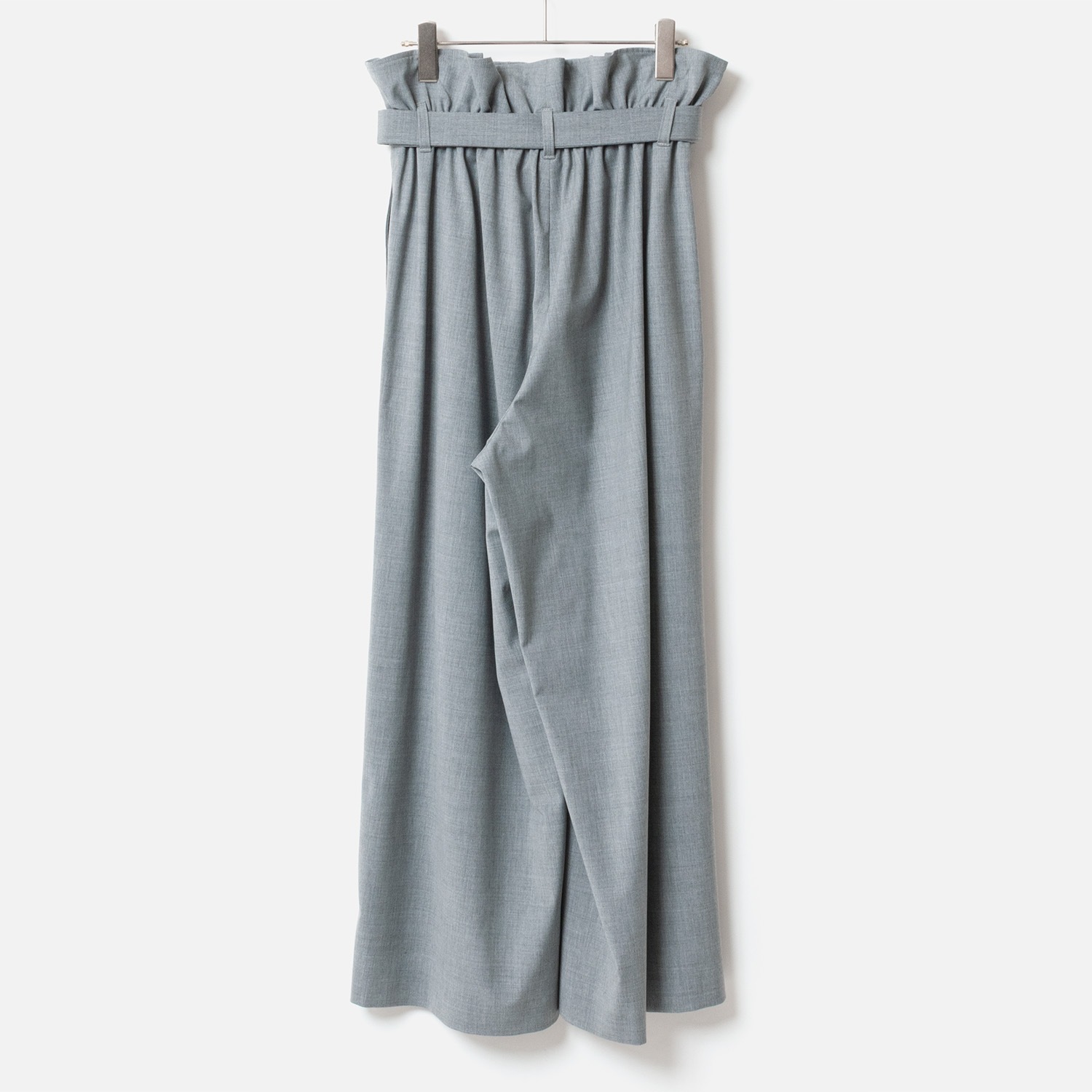 [Harriss  Keiko Okamoto] Wide pants_Gray(82)