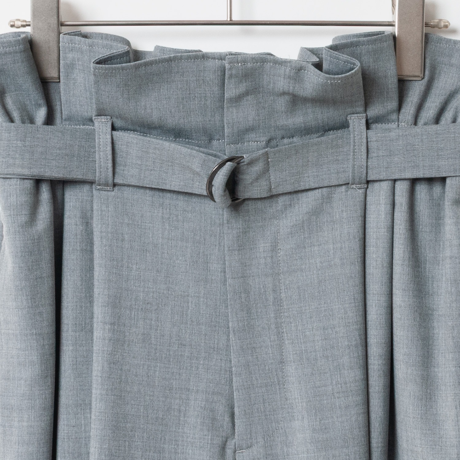[Harriss  Keiko Okamoto] Wide pants_Gray(82)