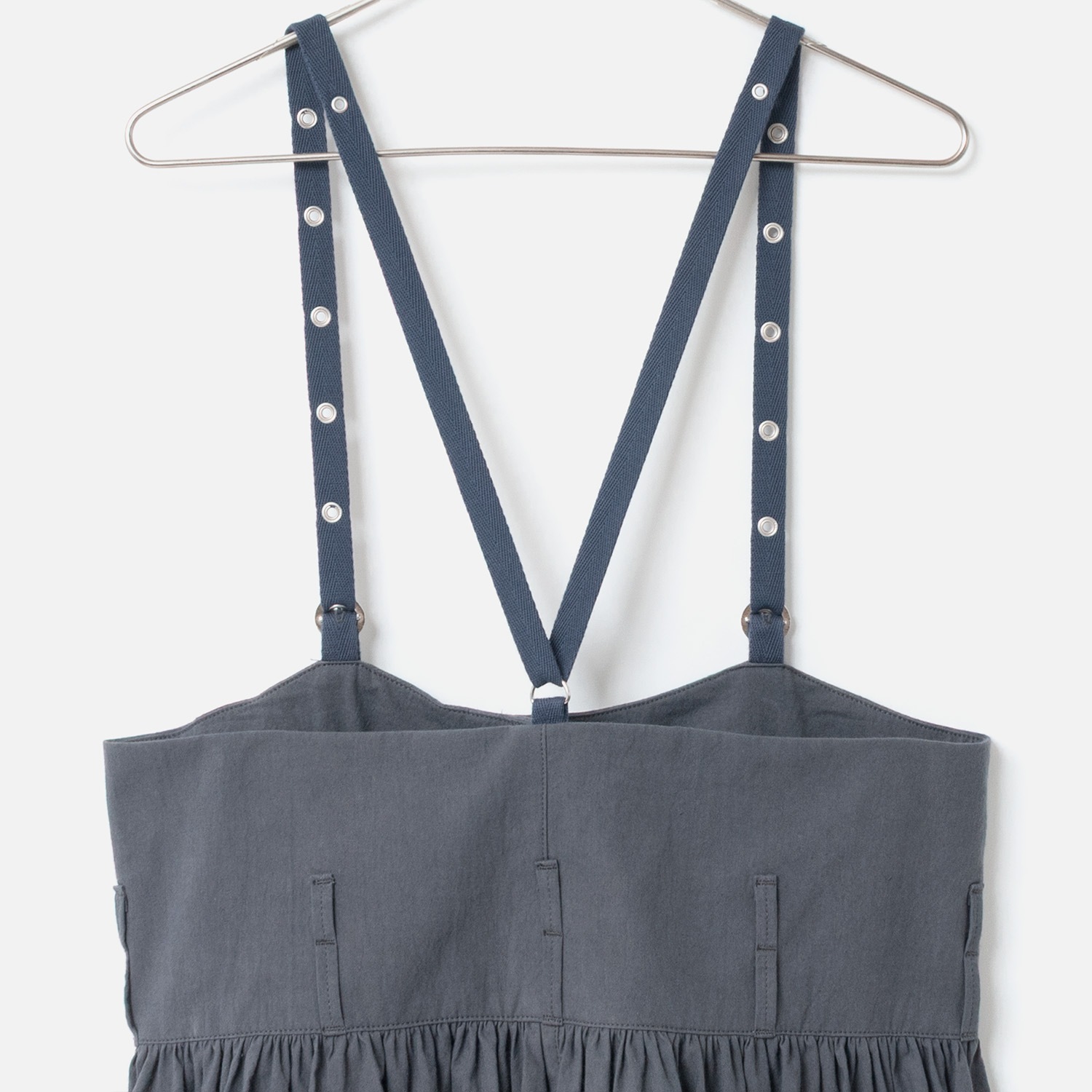 [RaPPELER] Suspender pants_Charcoal gray(82)