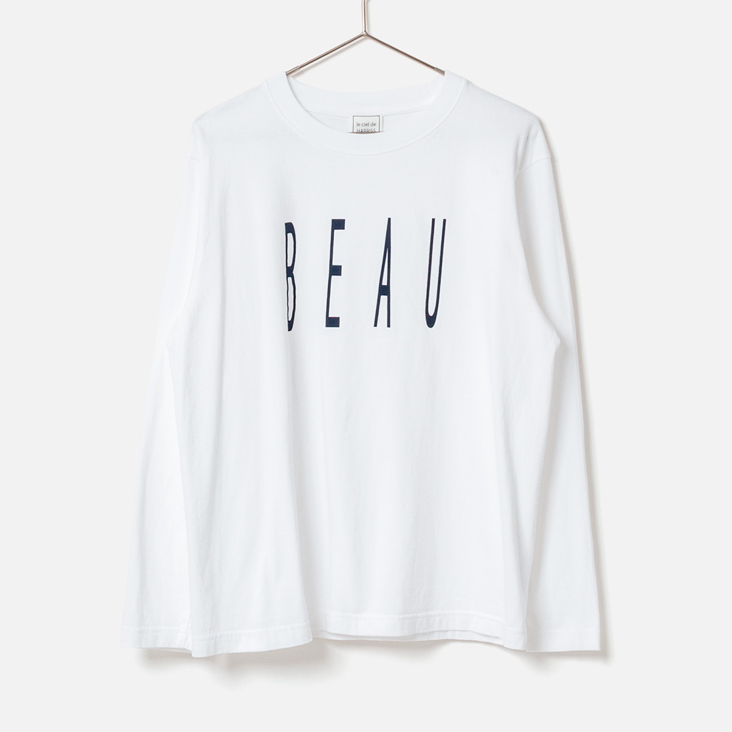 [le ciel de HARRISS] Long-sleeved T-shirt_BEAU