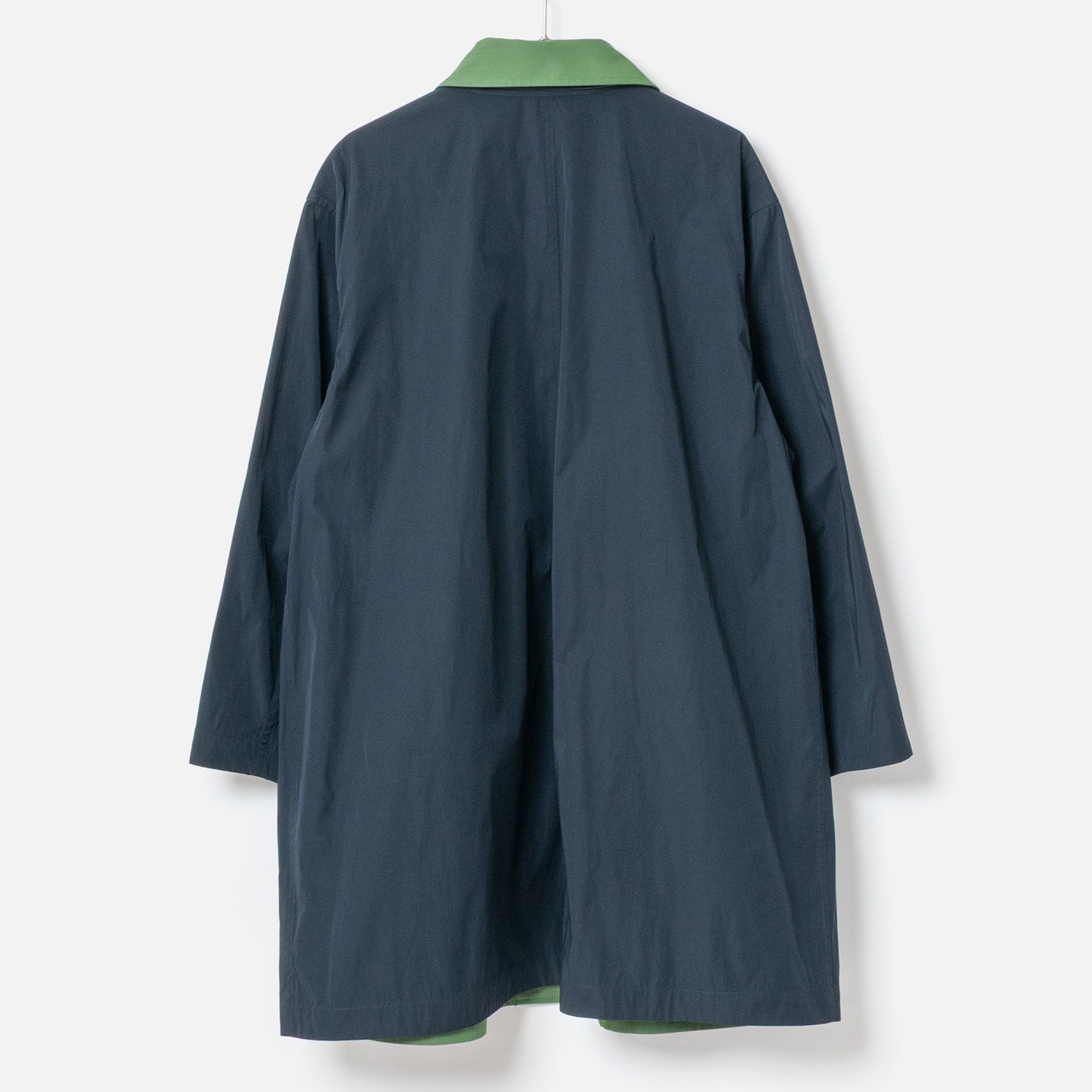 [le ciel de HARRISS] Reversible & Detachable Collar Coat_Navy blue(50)
