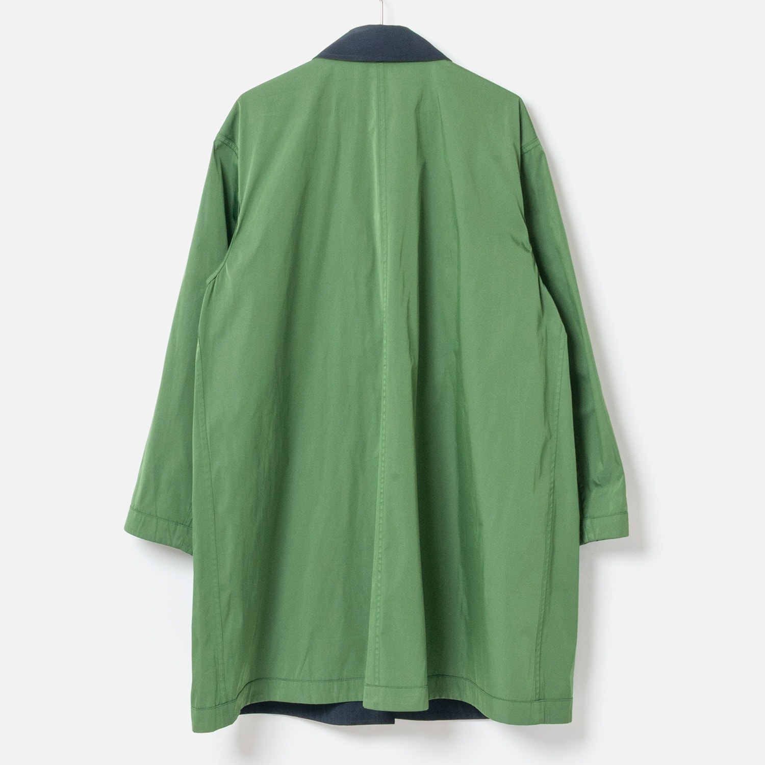 [le ciel de HARRISS] Reversible & Detachable Collar Coat_Navy blue(50)