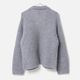 [Harriss  Keiko Okamoto] Kid mohair blend crew neck cardigan_Gray(82)
