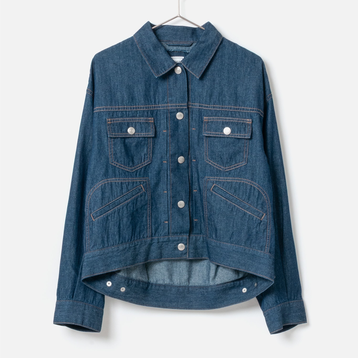 [le ciel de HARRISS] Vintage Style 6.5oz Denim Jacket_Blue(51)