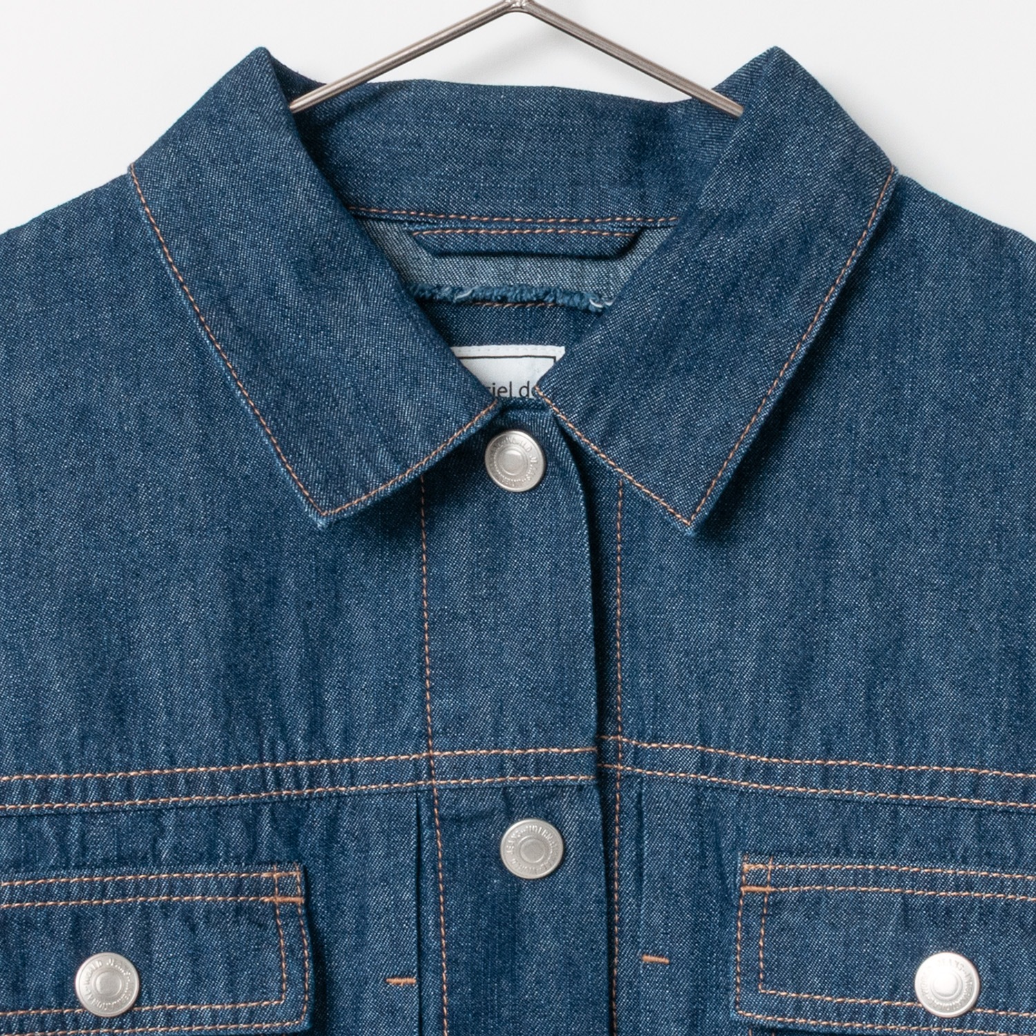 [le ciel de HARRISS] Vintage Style 6.5oz Denim Jacket_Blue(51)