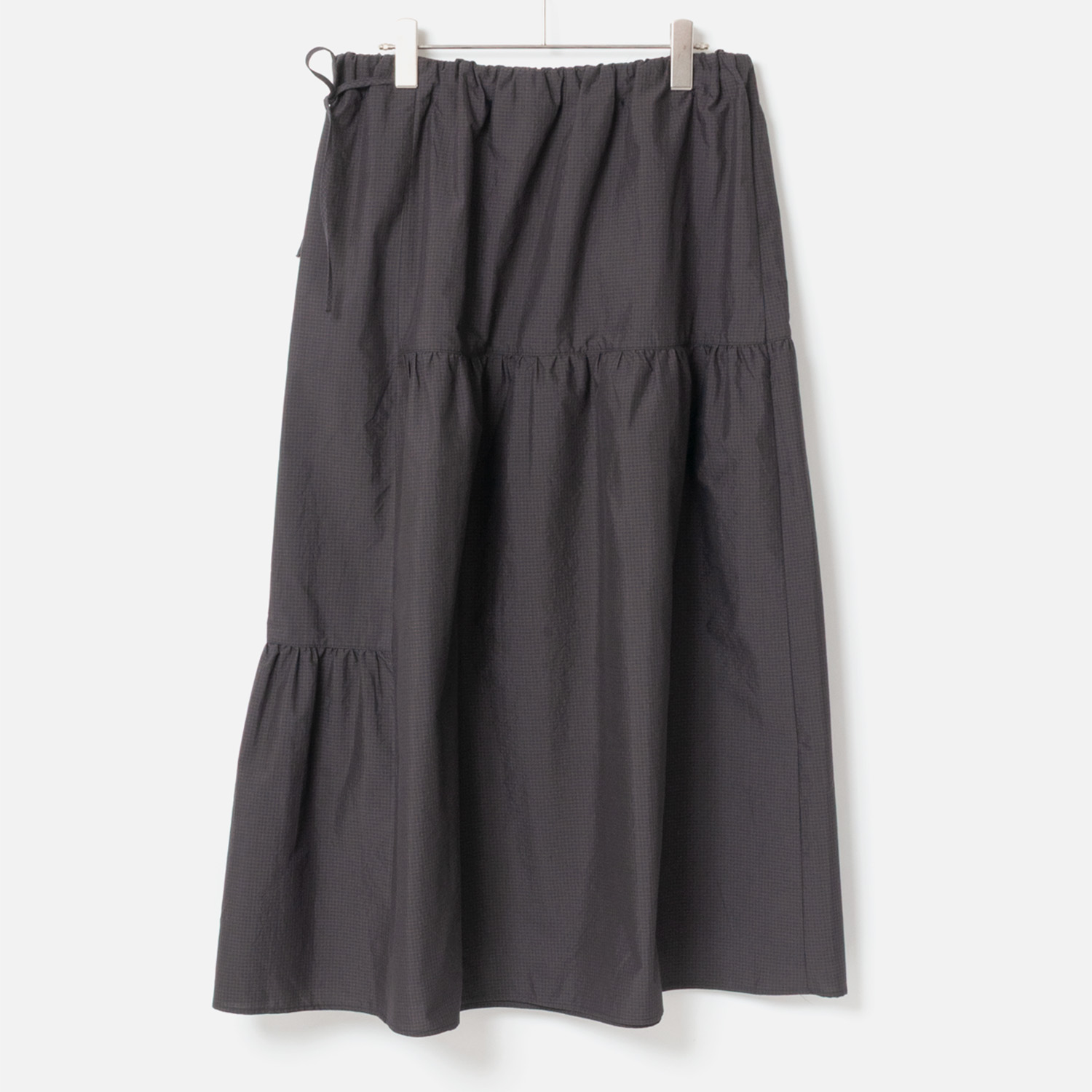 [RaPPELER] Random Tiered Skirt_Dark Brown(70)