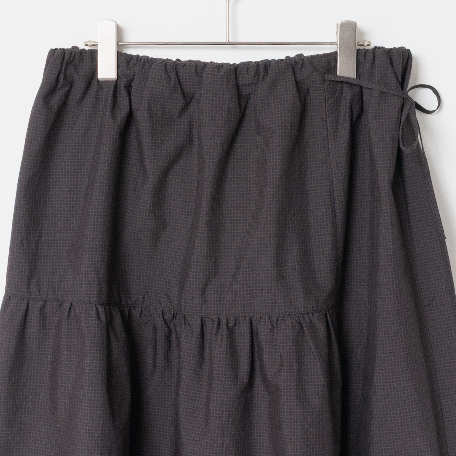 [RaPPELER] Random Tiered Skirt_Dark Brown(70)