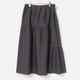 [RaPPELER] Random Tiered Skirt_Dark Brown(70)