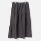 [RaPPELER] Random Tiered Skirt_Dark Brown(70)