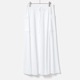 [RaPPELER] maxi length skirt_White(01)
