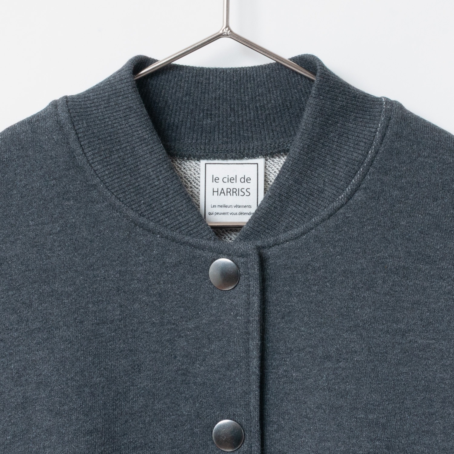 [le ciel de HARRISS] Sweat Varsity Jacket