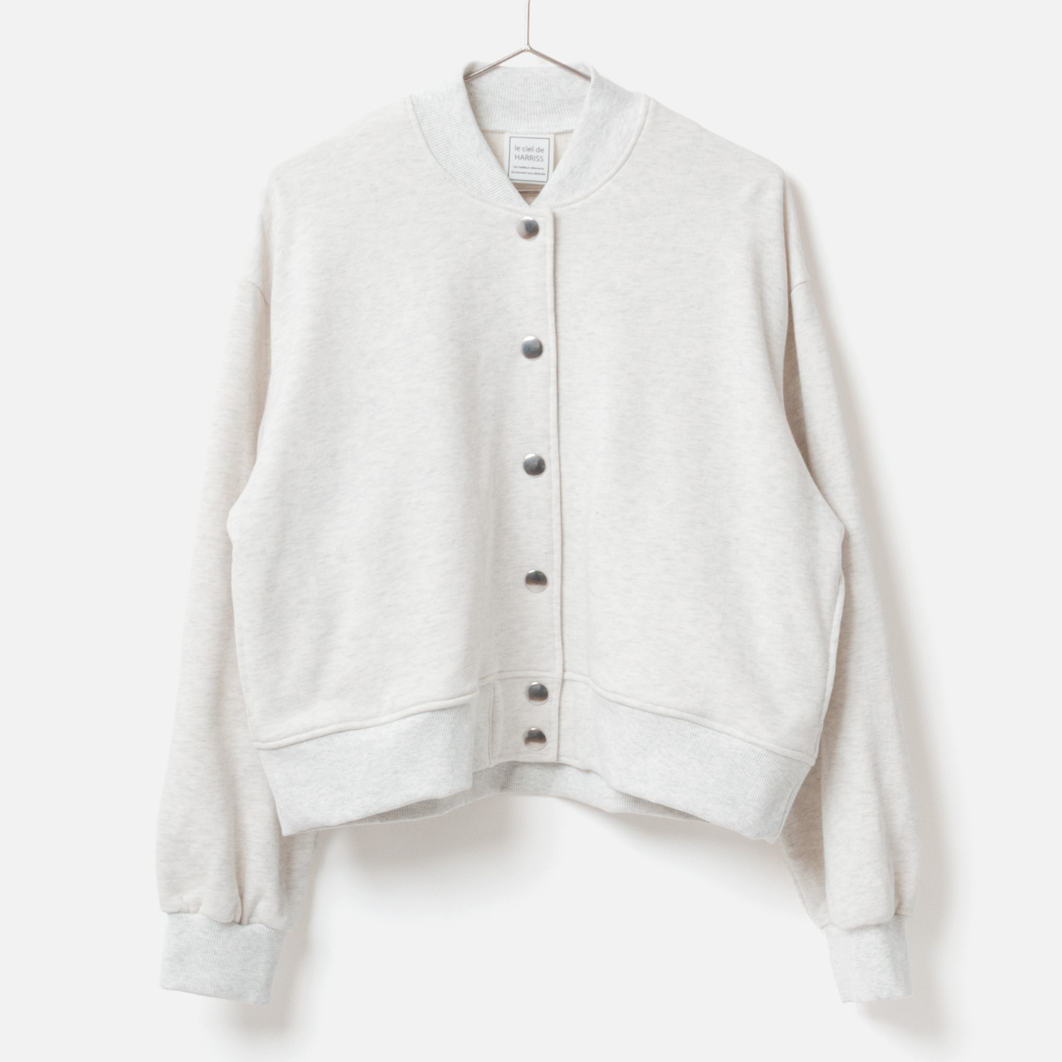 [le ciel de HARRISS] Sweat Varsity Jacket