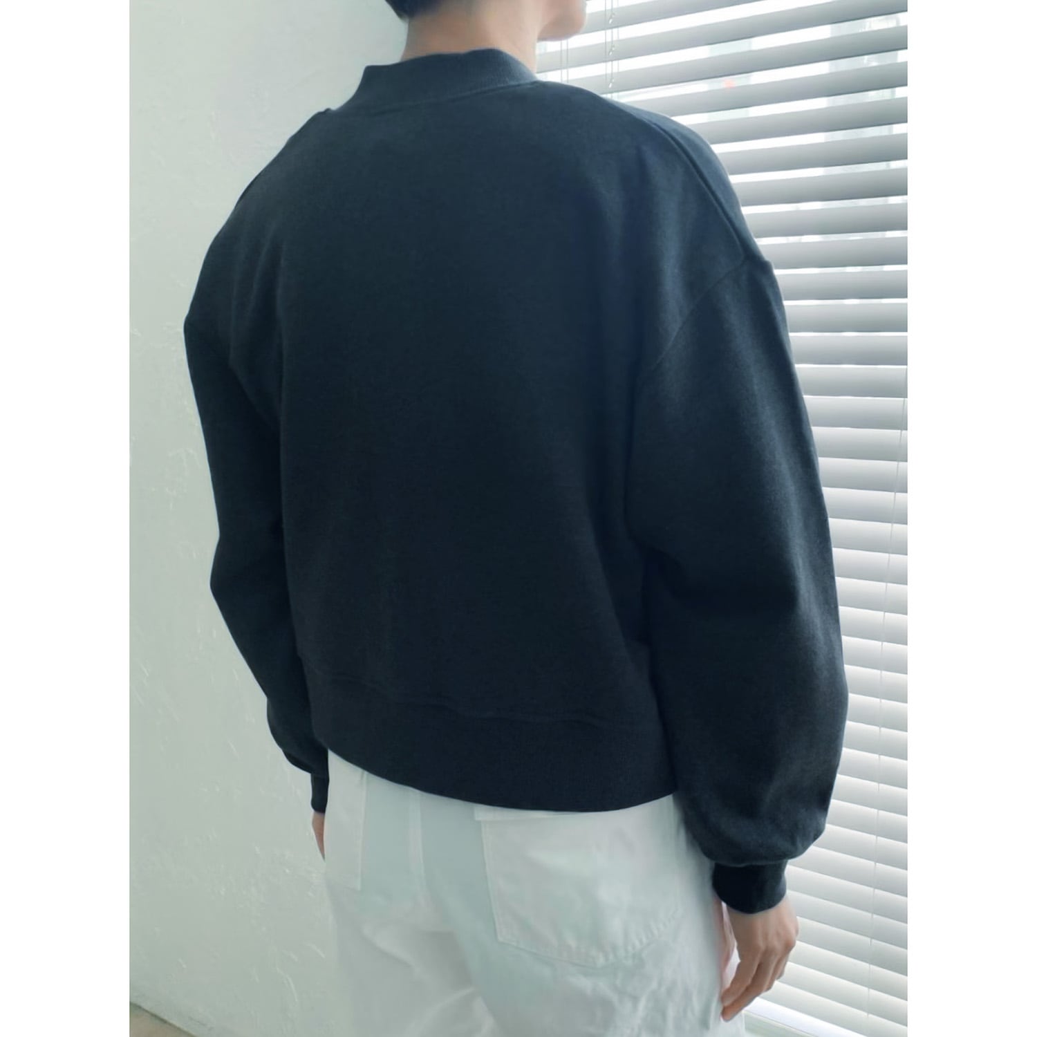 [le ciel de HARRISS] Sweat Varsity Jacket