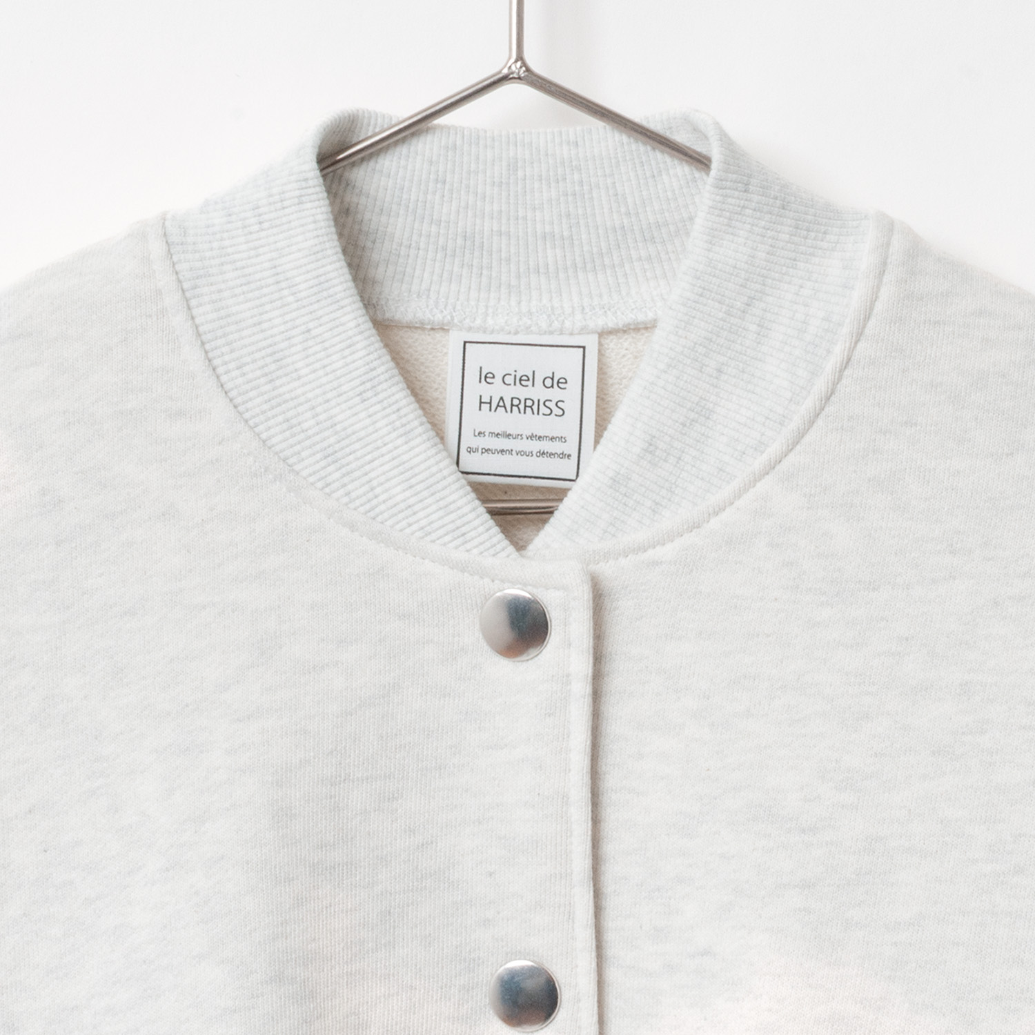 [le ciel de HARRISS] Sweat Varsity Jacket