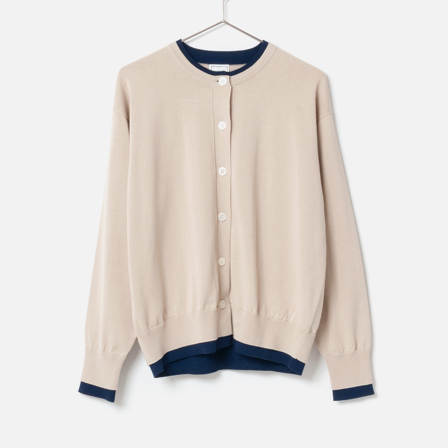 [le ciel de HARRISS] Faux Layered Cardigan