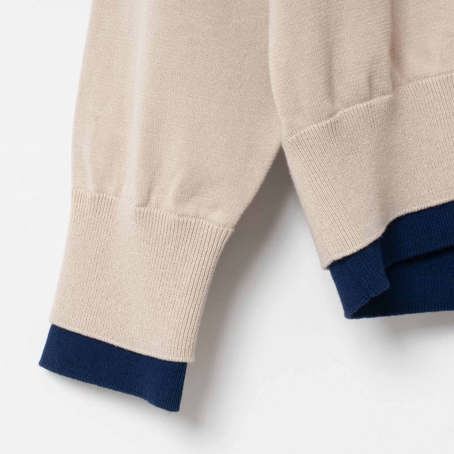 [le ciel de HARRISS] Faux Layered Cardigan