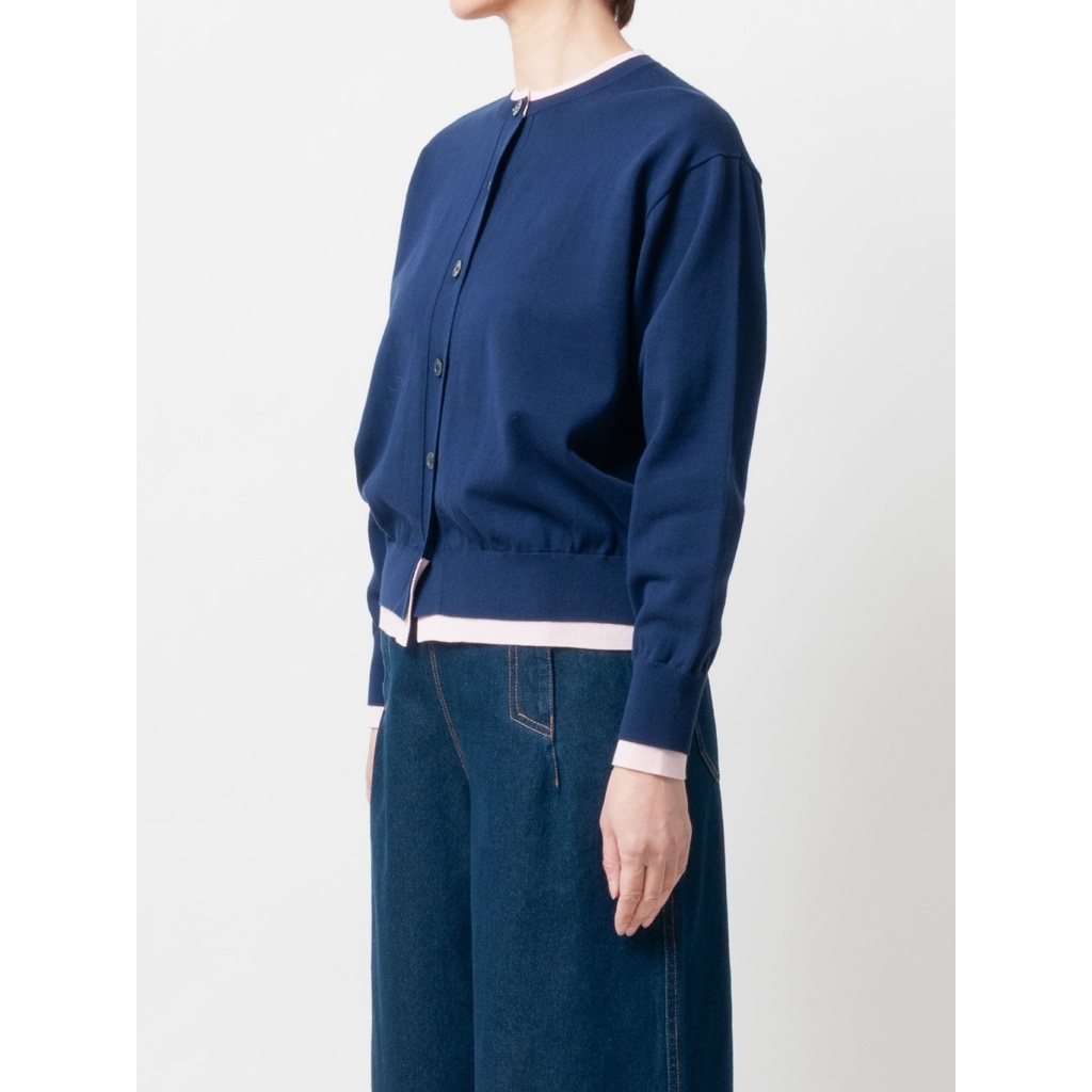 [le ciel de HARRISS] Faux Layered Cardigan