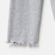 [Harriss  Keiko Okamoto] Cut-rib long turtleneck sweater_Gray(82)