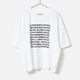 [le ciel de HARRISS] BIG SILHOUETTE T-SHIRT_Message