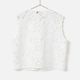 [Harriss] Embroidered Lace Vest