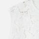 [Harriss] Embroidered Lace Vest