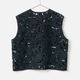[Harriss] Embroidered Lace Vest