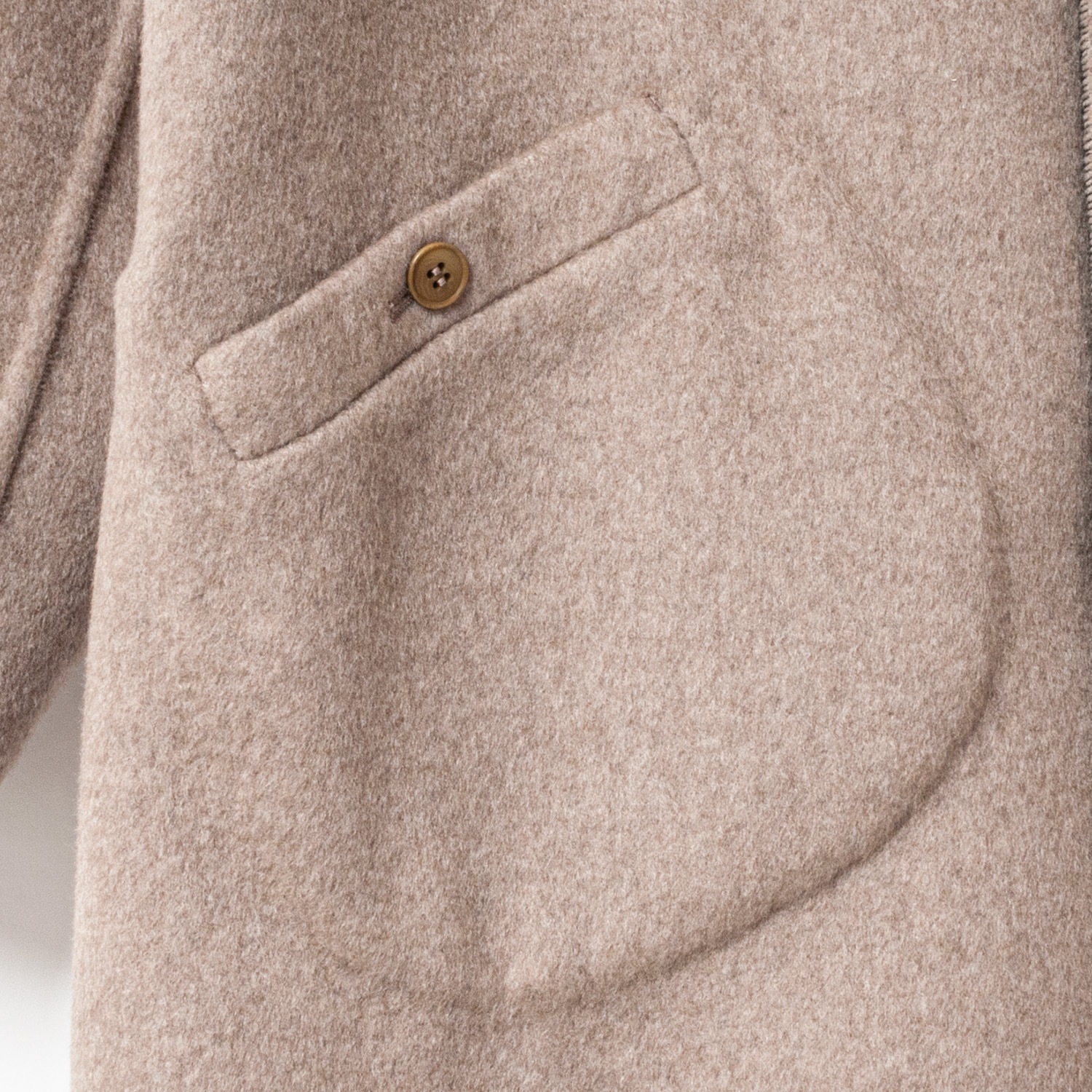 [HARRISS De Relax] Cashmere reversible coat_BLACK��BEIGE(80)