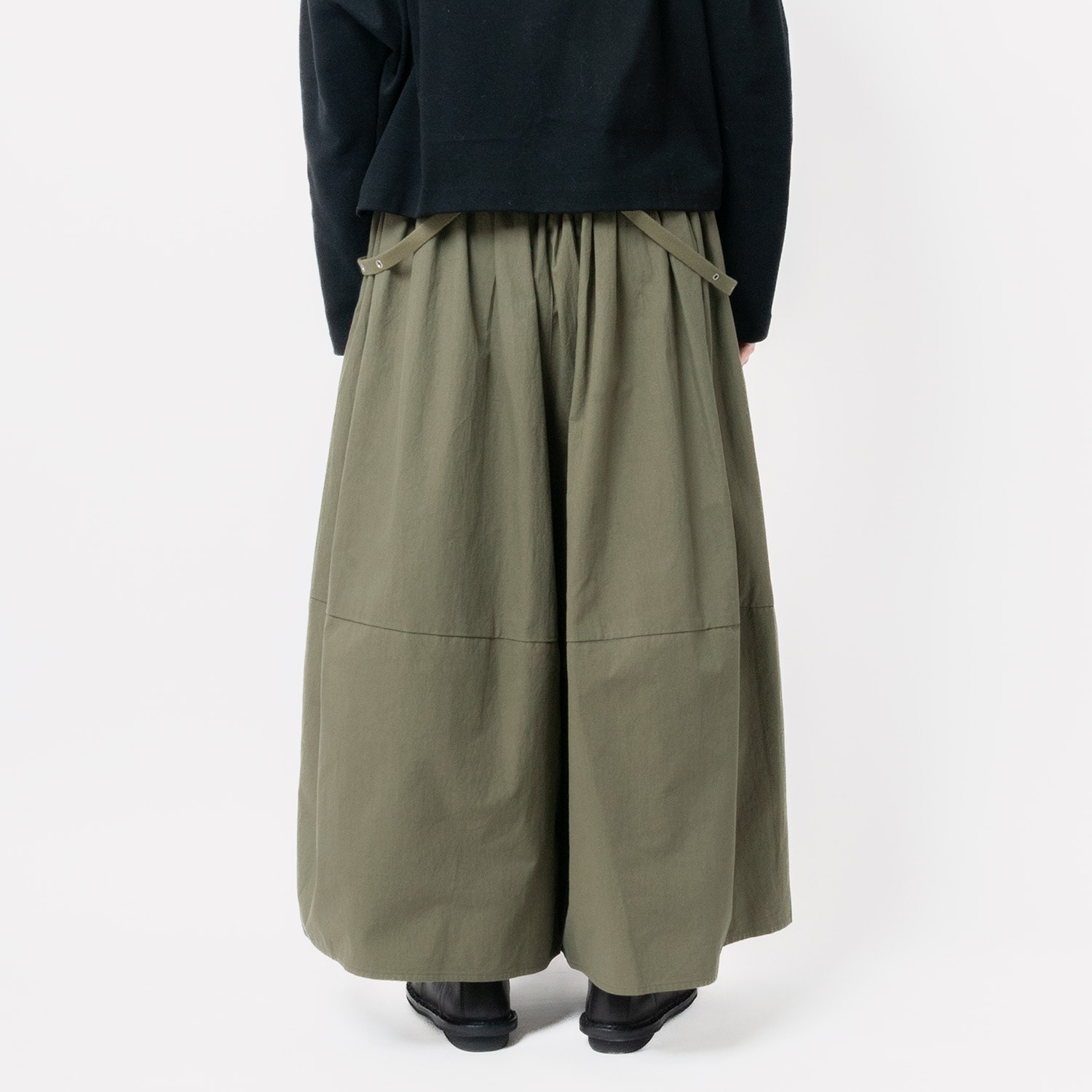 [RaPPELER] Suspender pants_khaki(32)