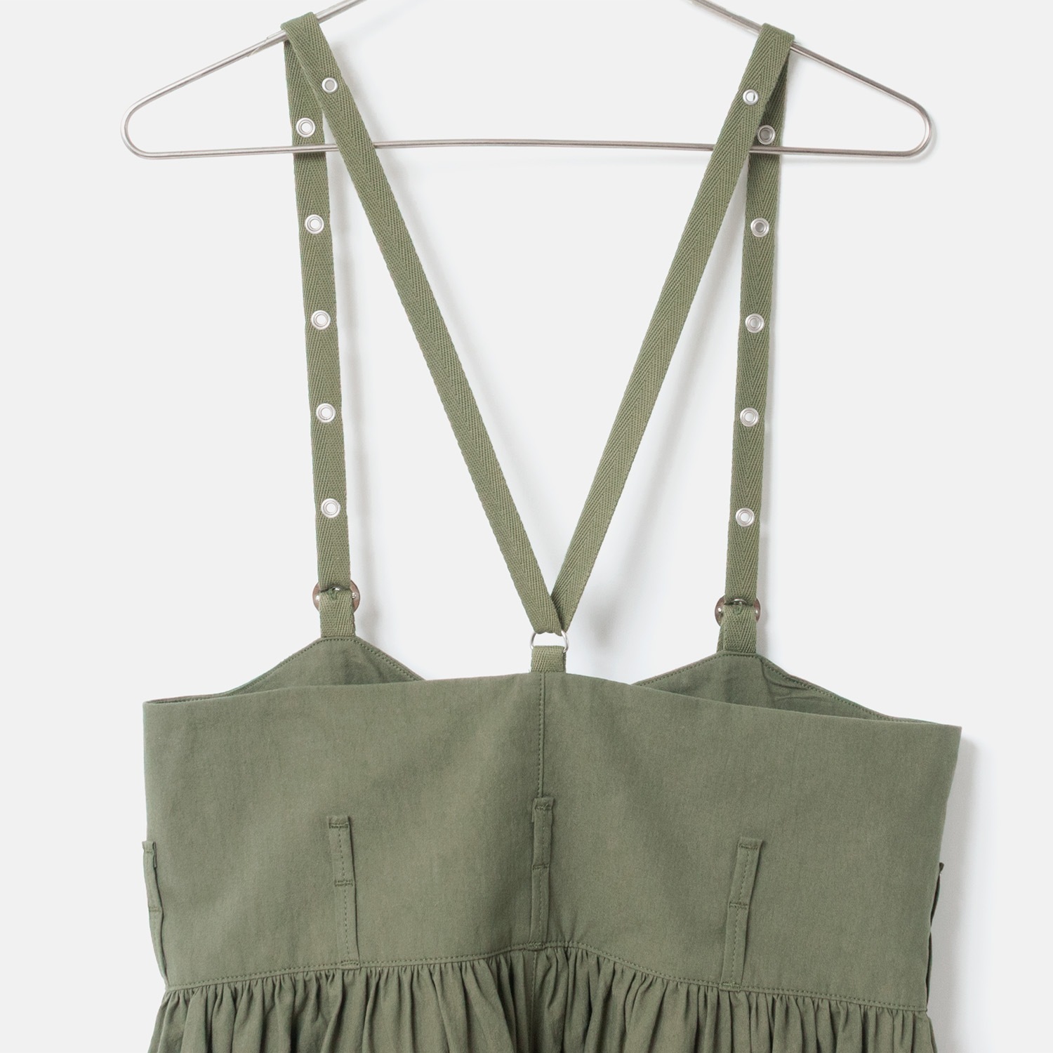 [RaPPELER] Suspender pants_khaki(32)