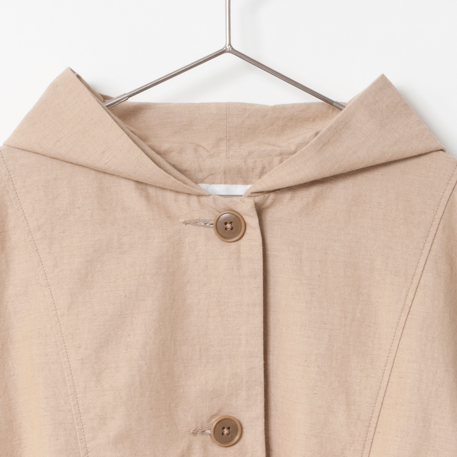 [RaPPELER] Spring coat with cocoon silhouette_Beige(61)