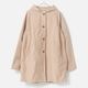 [RaPPELER] Spring coat with cocoon silhouette_Beige(61)