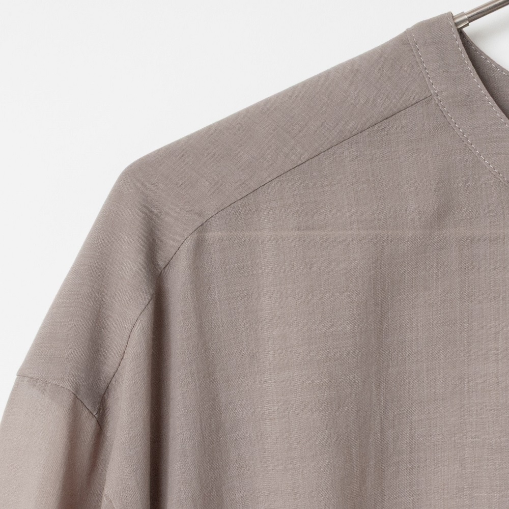 [Harriss] Sheer Front Zip Blouson