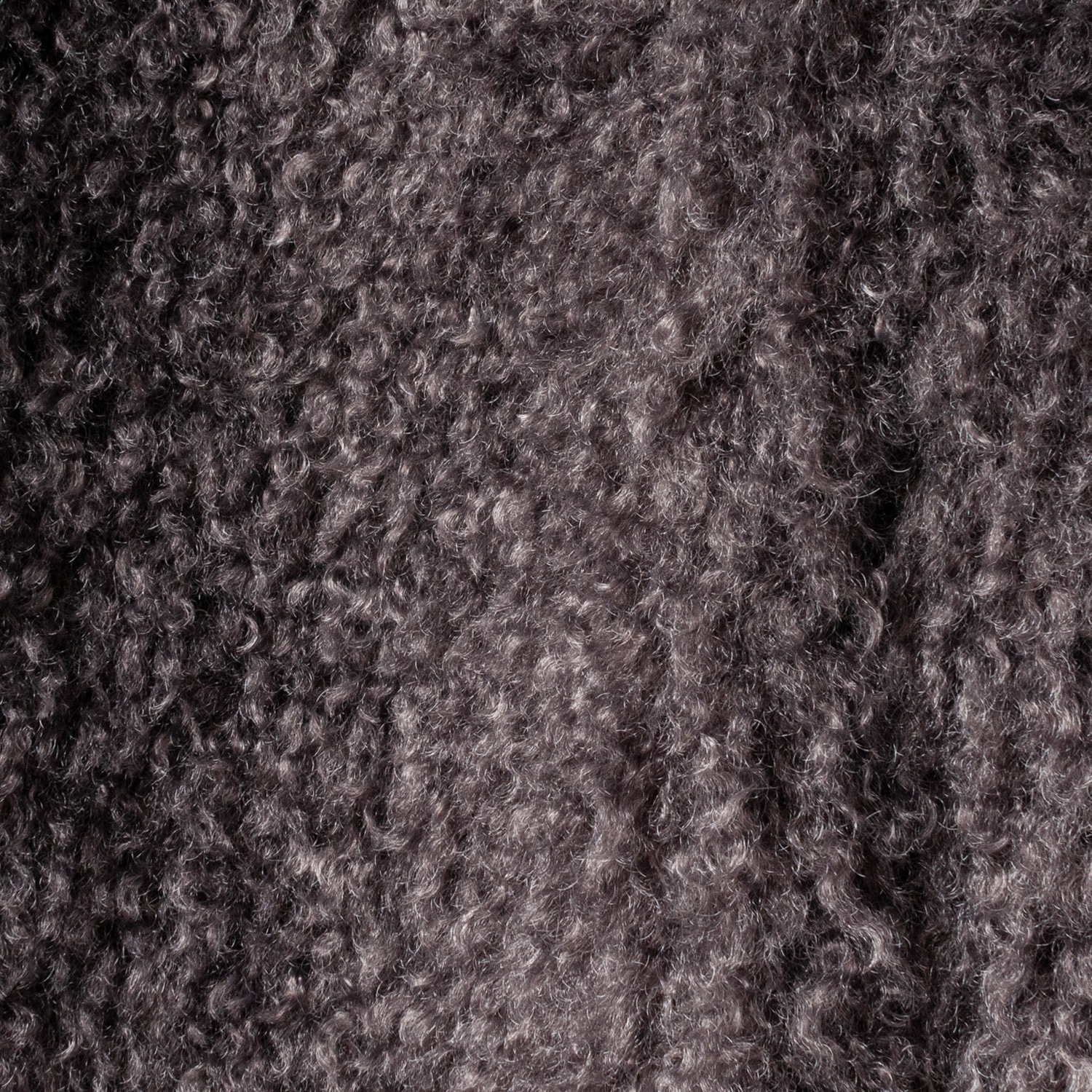 [HARRISS De Relax] Fur gilet_CHARCOAL GRAY(81)