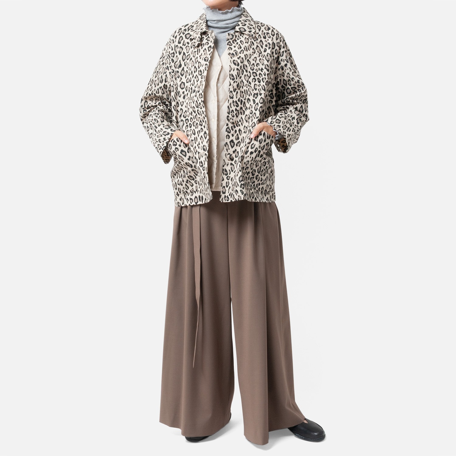 [Harriss  Keiko Okamoto] Coveralls & inner vests_Ivory(04)