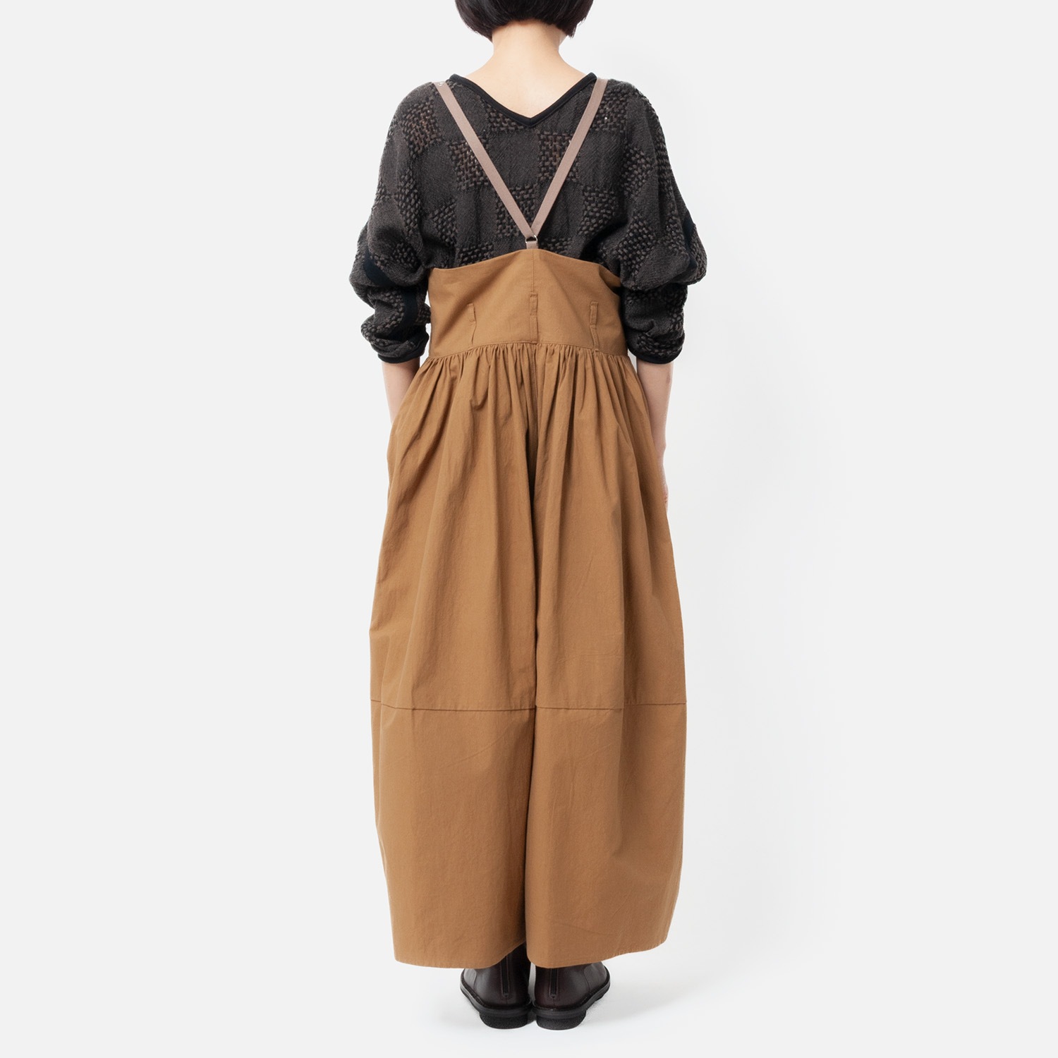 [RaPPELER] Suspender pants_Brown(72)