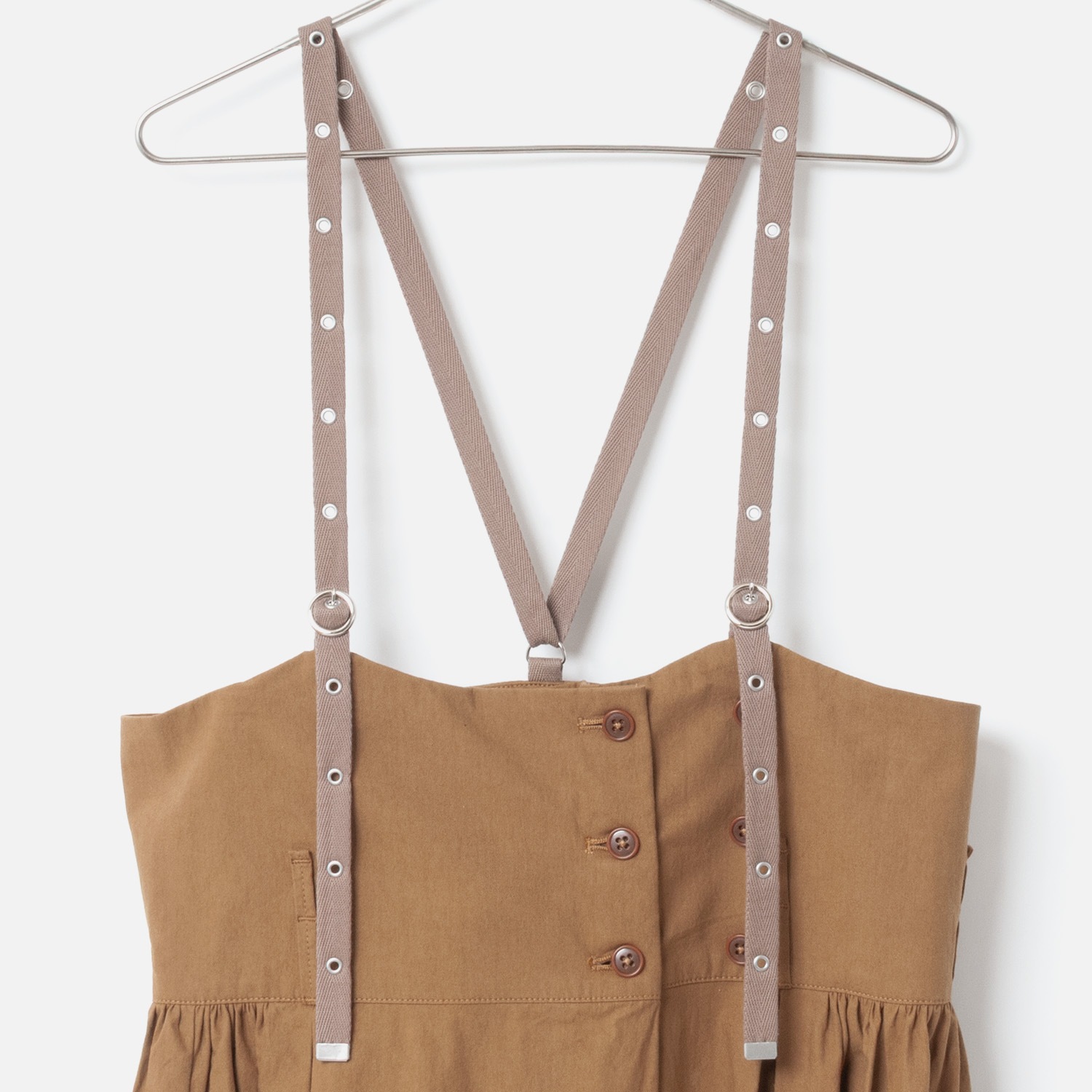 [RaPPELER] Suspender pants_Brown(72)