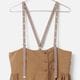 [RaPPELER] Suspender pants_Brown(72)