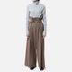 [Harriss  Keiko Okamoto] Wide pants_Light Brown(72)