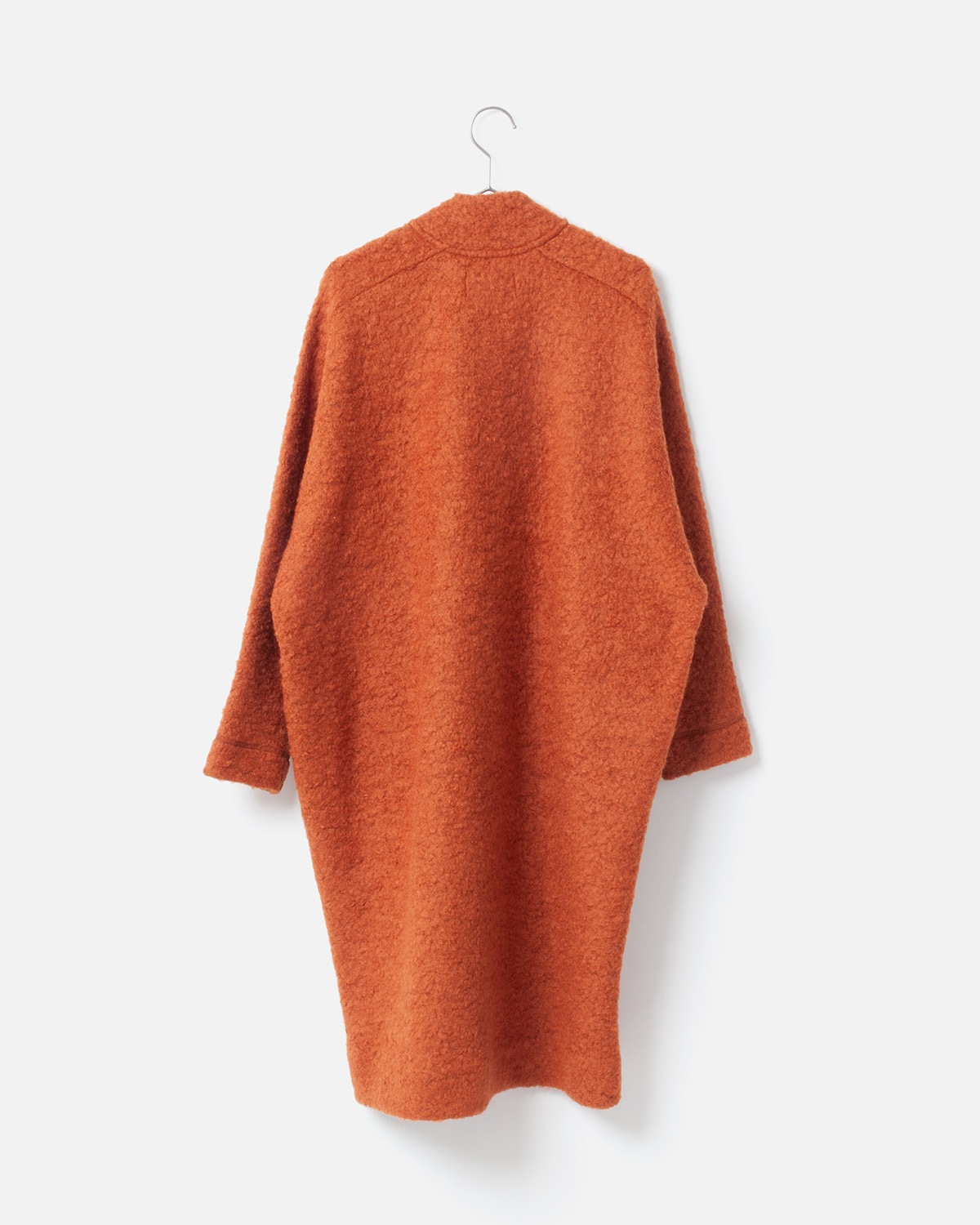 Loop Inlay Compression Knit Coat ( Orange ) | KANEMAN E-STORE