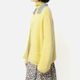 [Harriss  Keiko Okamoto] Kid mohair blend crew neck cardigan_Lemon Yellow(12)
